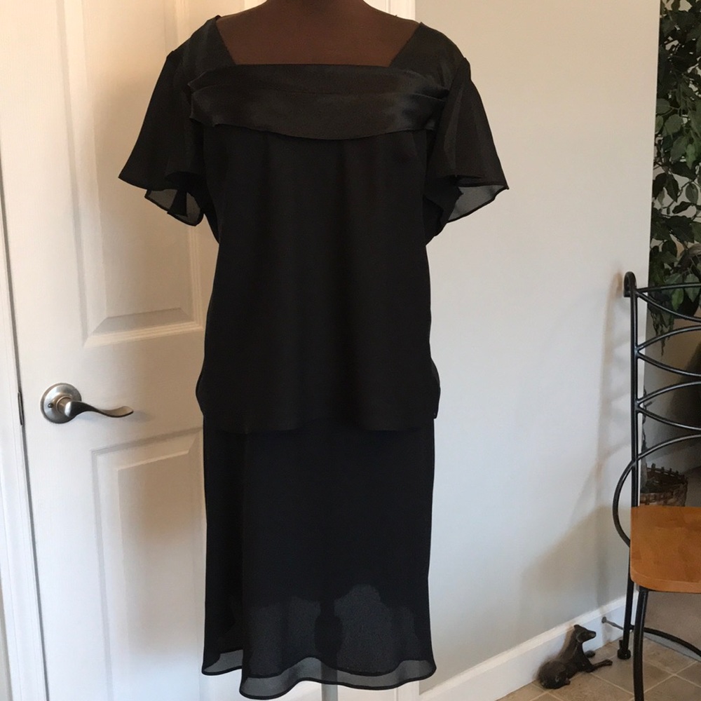 2 piece blouse and skirt set